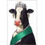 Tapis décoratif lavable Crowned Cow-110007984