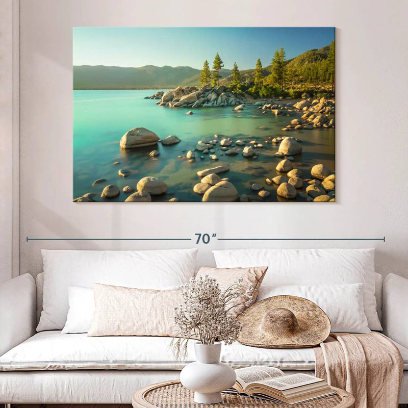 Pins d'Alvord au lac Tahoe, H 34 po x l 51 po