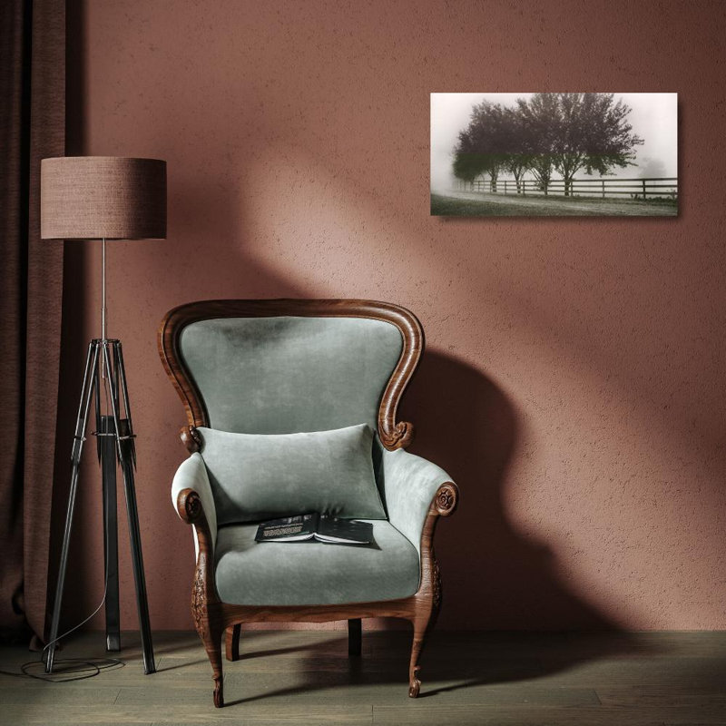 Row of Trees, 9" H x 18" W