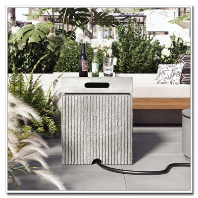 15.75''Outdoor Propane Tank Cover Table