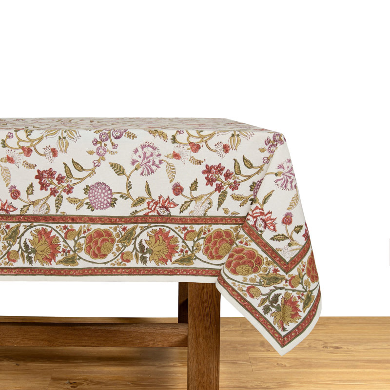 Louise Tablecloth - Multicolor - 71" x 71", 59'' Square