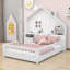 Lit plateforme en bois à 2 tiroirs Pivoine-782115803-782115802
