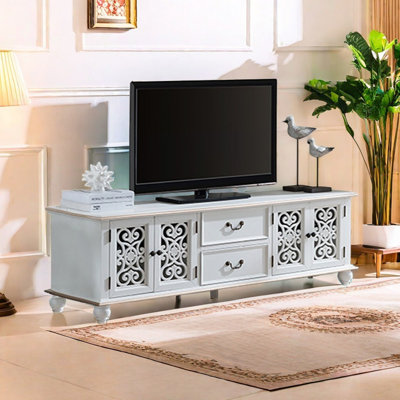 Meuble télé de style méditerranéen