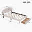 Lit plateforme tapissier avec tiroir-1111953332