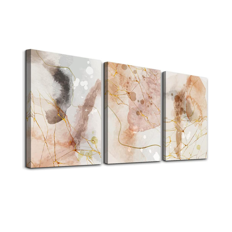 3 Piece Wrapped Canvas Set