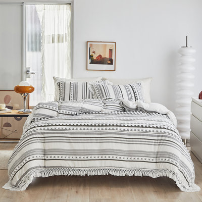 Polyester Standard Dots Duvet Cover