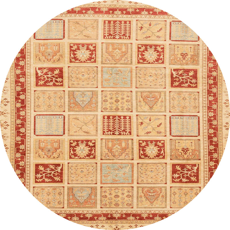 Tapis abstrait 4053, Rond 5 pi
