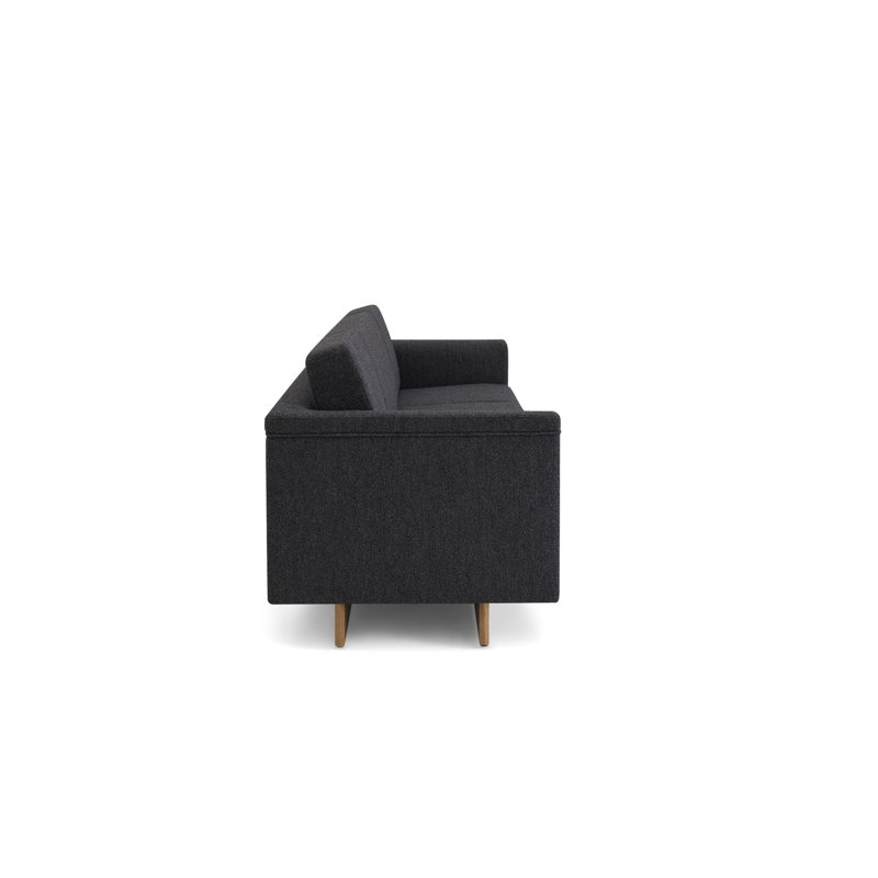 Frank Lloyd Wright Galesburg Sofa, Paynes Gray