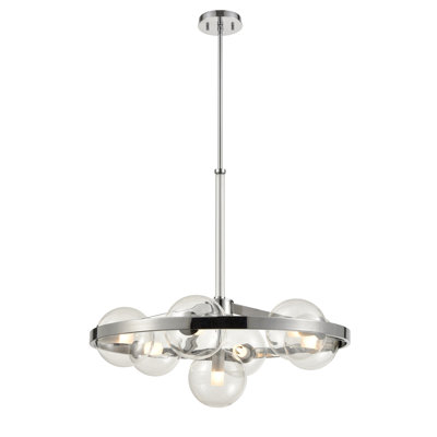 Lustre à niveaux 7 lumières unique Sumner