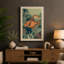 Goldfish and Water Blooms Japandi - Wrapped Canvas-1036980787-1036980788