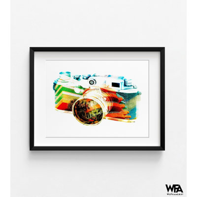 Vintage Miami Decor, Miami Condo Decor, Retro Camera Poster, Photo Studio Artwork Poster, New Old School Cafe Wall Art Print 88950