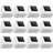 Hohtaa Integrated LED Solar Deck Lights Low Voltage Waterproof for Fence Step Yard Pathway-105917646