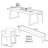 Classic solid wood table set-111363547