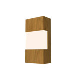 2 - Light LED Flush Mounted Sconce