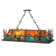 Rustic Lodge 6 - Light Antique Copper Pool Table Lights Pendant