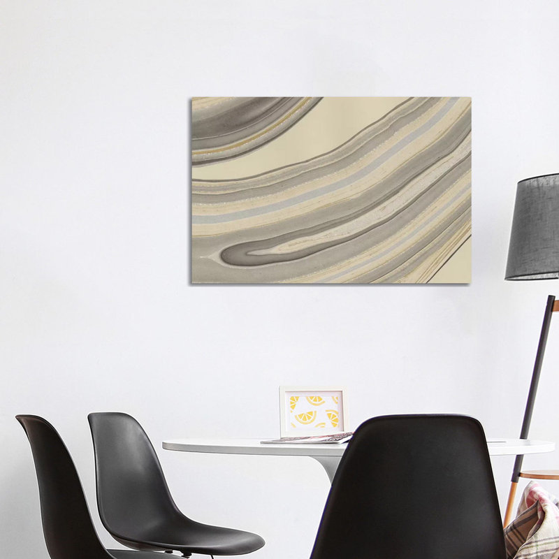 Cross Sections II par Renée Stramel, impression sur toile tendue, H 26 po x l 40 po x 1,5 po