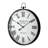 Oversized Antiquite De Paris Round Metal With Top Loop 24.02" Wall Clock