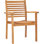 Cilla Outdoor Teak Dining Armchair