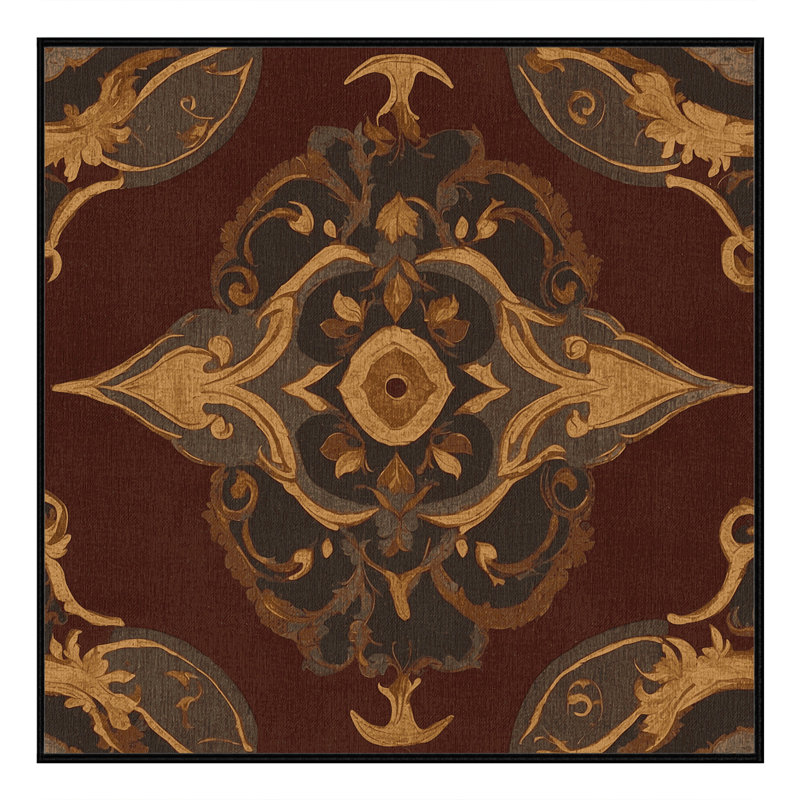 Fabled Flourish Rug, Square 6'