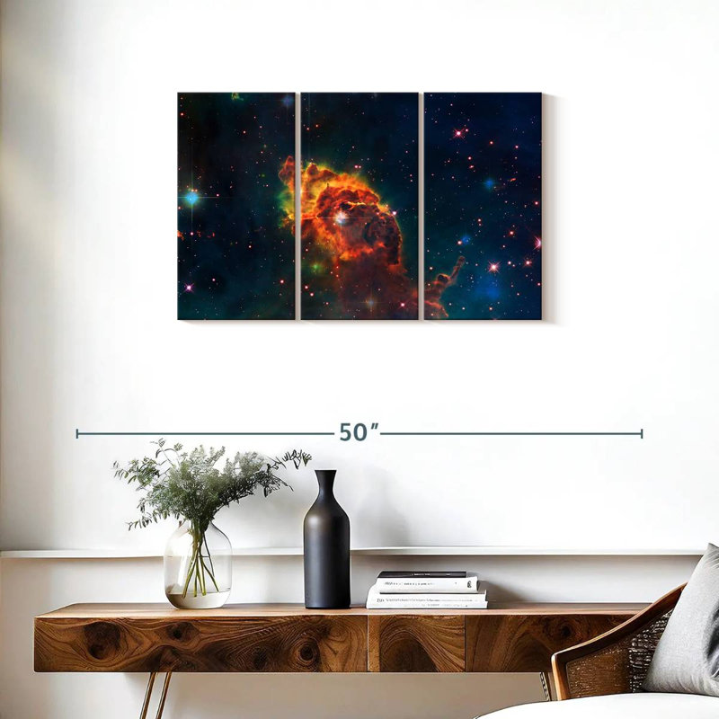 Oberle Carina Nebula, 20" H x 33" W