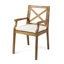 PERLA DINING CHAIR,2PCS With 2 Cushions,For Backyard, Poolside, Garden-1620512731-1620512728