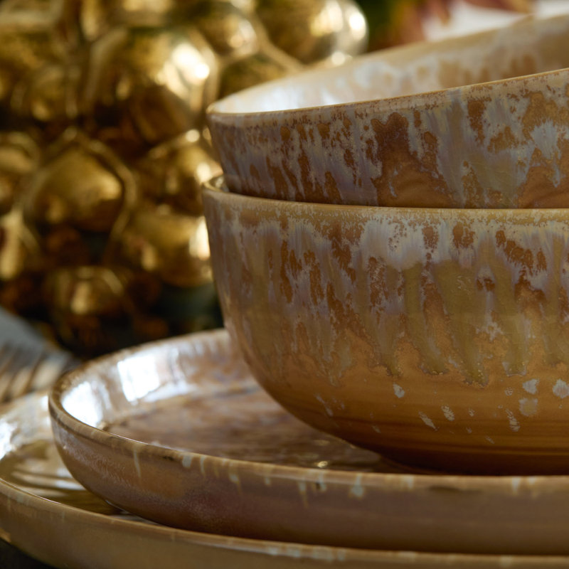 Hanami Stoneware Cereal Bowl, Beige