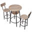 59.99 cm Iron Mini Bar Cabinet