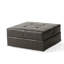 31 Sq Brown Bonded Leather - For Living Area Leather, Comfortable
