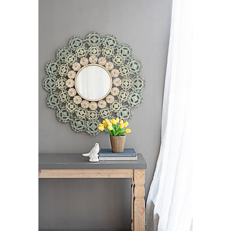 Miroir médaillon D38X3.5 "Mcguire
