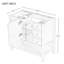 Base de meuble-lavabo simple 35,5 po seulement-101825066