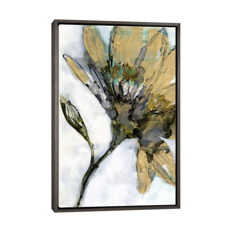 Reproduction d’art par Jennifer Goldberger-impression, Toile encadrée de bois rustique foncé, H 48 po x l 32 po x P 1,5 po