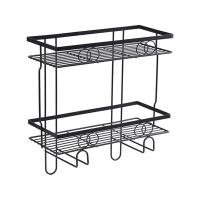 Abdulkareem 2 Piece Metal Accent Shelf