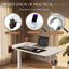 Bureau électrique pour travailler debout, bureau d'ordinateur à hauteur réglable avec support pour téléphone portable-1540455516-1540455507