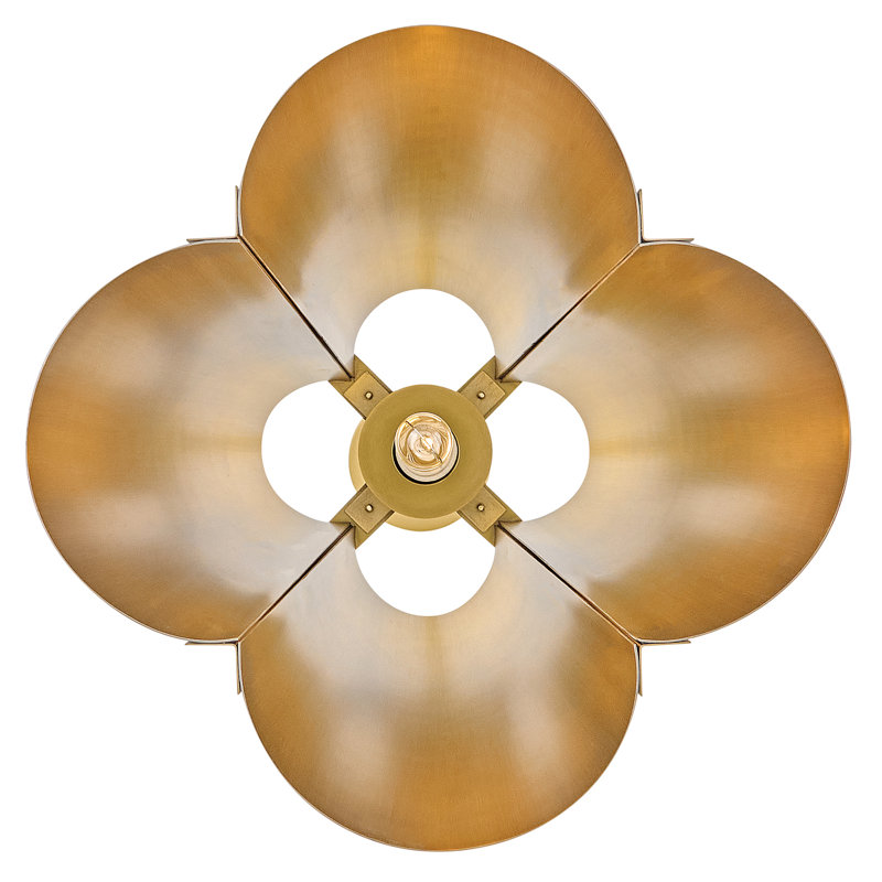 Hinkley Bowman Medium Pendant, 1, Heritage Brass, 16" W