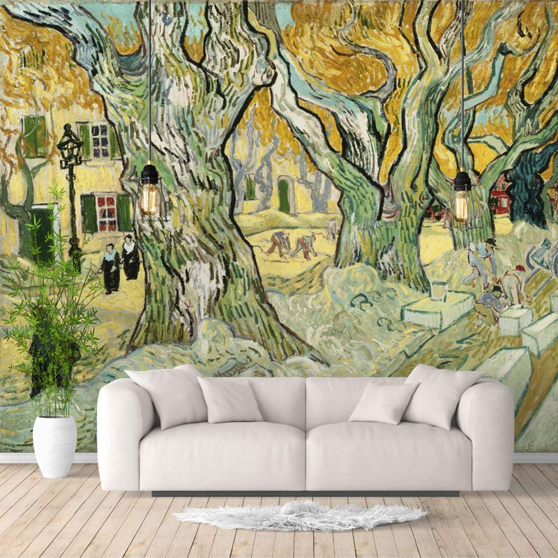 Famous Painting Peel & Stick Border, 100" L x 144" W