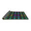 Rose floral/vert/Tapis décoratif noir-1498577274