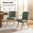 Jeremias 19"W Modern Upholstered Dining Chairs Set with Solid Wood Legs-373542534-373542532