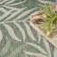 Tapis d'extérieur vert ivoire Bay Isle Home ™ Garden Oasis-1725510709