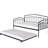Twin Daybed With Trundle, Black - Metal, Bedroom Unmistakable Singular