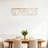 5 - Light Rectangle Capiz Shell Chandelier