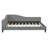 L-Shaped Linen Daybed, with Solid Wood Legs-1033620353-1033620355