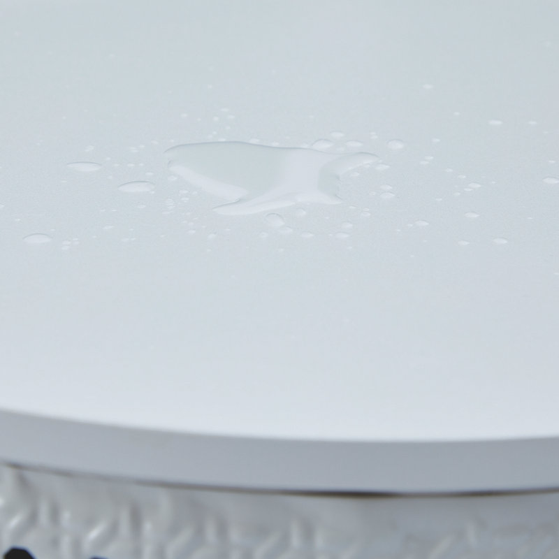 Ensemble de tables basses 2 pièces Mirlegava, Blanc