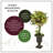26" Flowers and Eggs Ball Topiary
