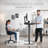 VIVO Electric 58" X 35" Corner Stand Up Desk (1BRB series)-965013180