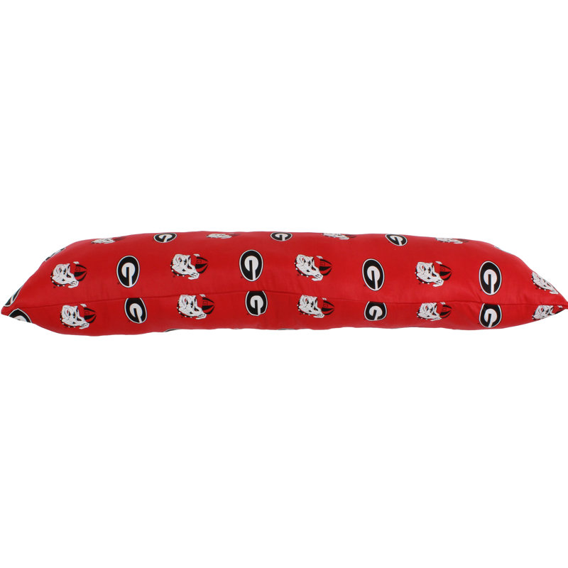 100% Cotton Lumbar Pillow, Georgia Bulldogs