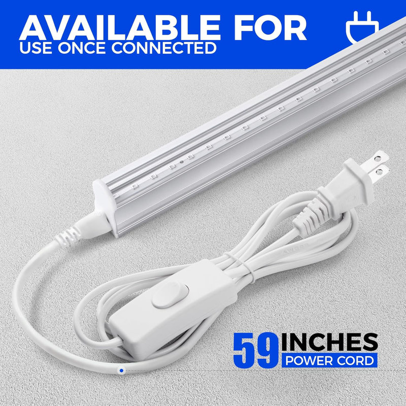 Barrette Barrlight 2FT T5 à DEL UV Barrina, 9 W, 4 paquets