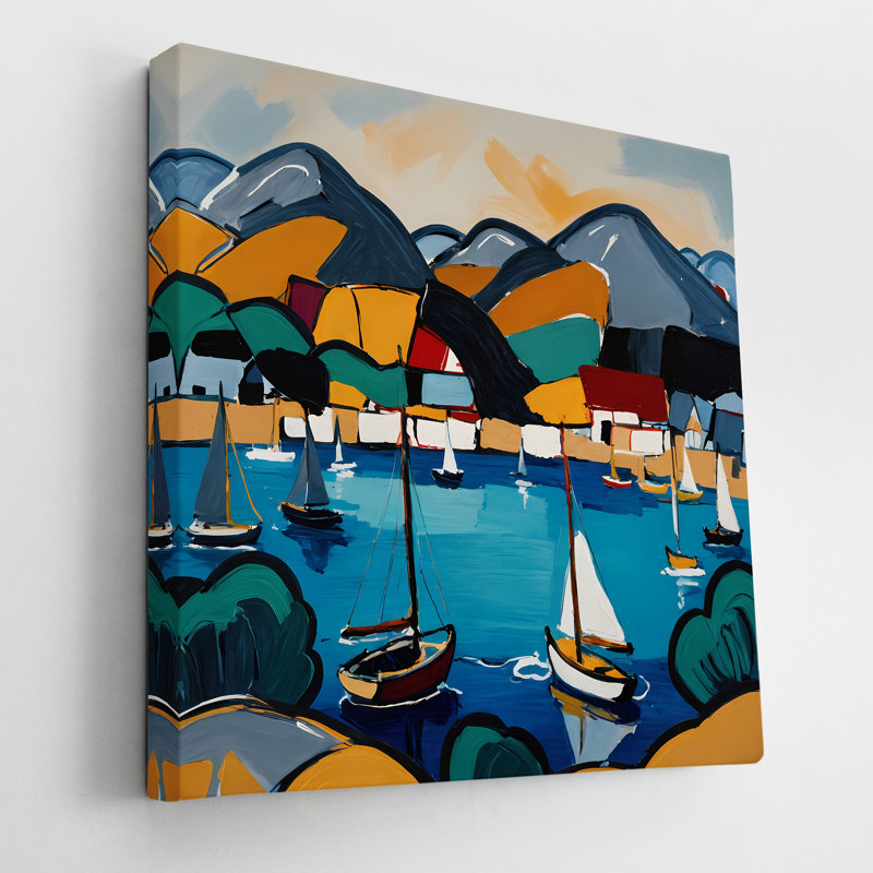 Harbor Whispers I, 30" H x 30" W