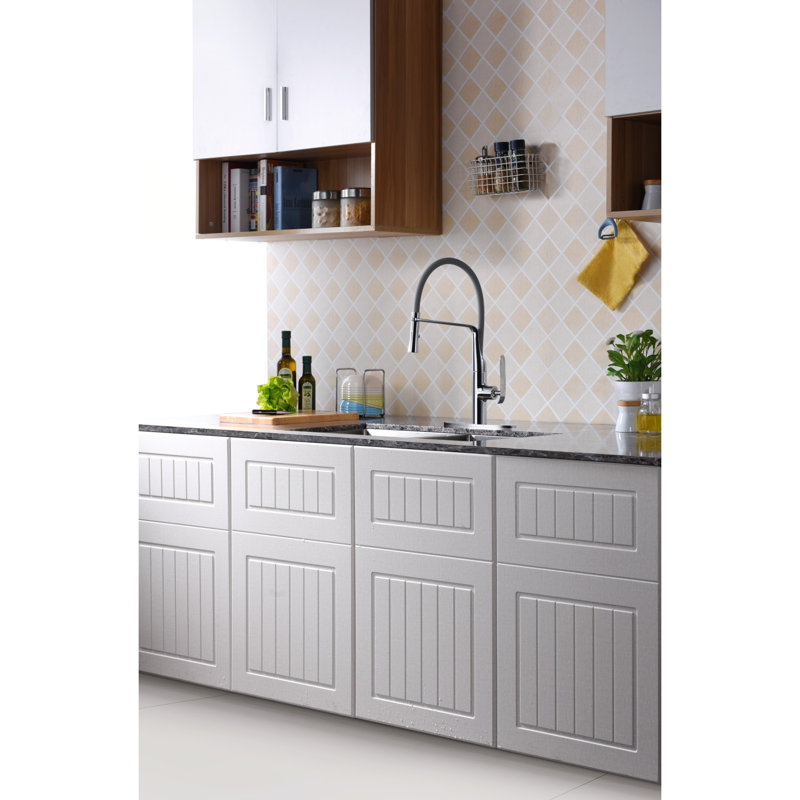 ANZZI Accent Series Pull Down Kitchen Faucet, Polished Chrome
