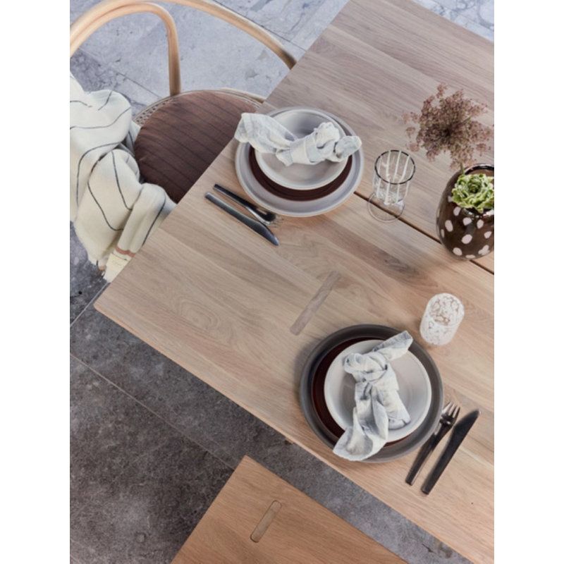 Yuka Handmade Terracotta Salad/Dessert Plate, Dark Terracotta