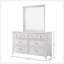 Commode 6 tiroirs blanche-667646995